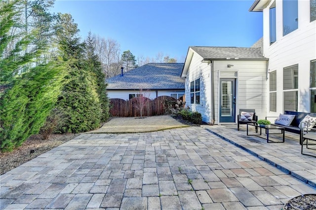 3355 Olivia Ct, Cumming, GA 30041 - view of patio featuring an outdoor living space