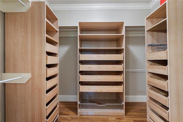 1066 High Point Dr, Atlanta, GA 30306 - spacious closet with wood finished floors