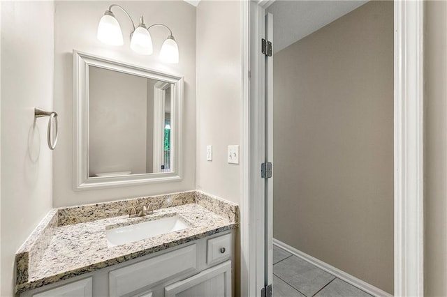 1386 Heritage Glen Dr, Marietta, GA 30068 - bathroom featuring vanity and tile patterned flooring