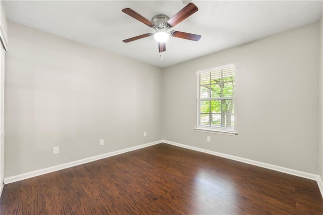 1386 Heritage Glen Dr, Marietta, GA 30068 - empty room with wood finished floors and a ceiling fan