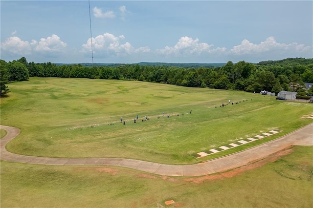 aerial view