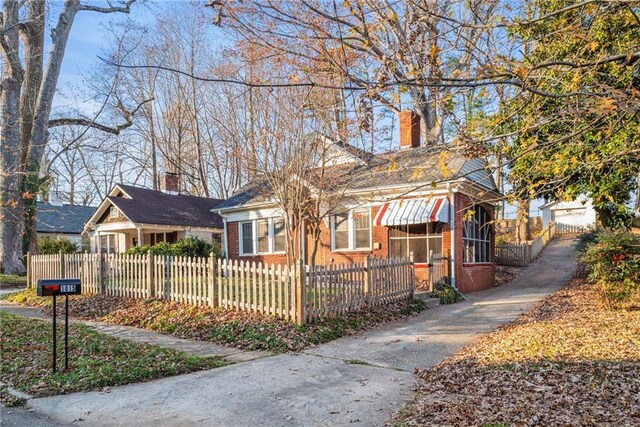 view of front of house