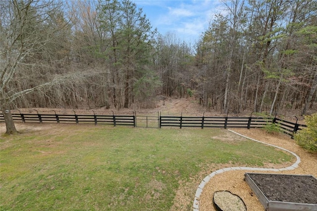 5505 Whitehall Rd, Lula, GA 30554 - view of yard with fence