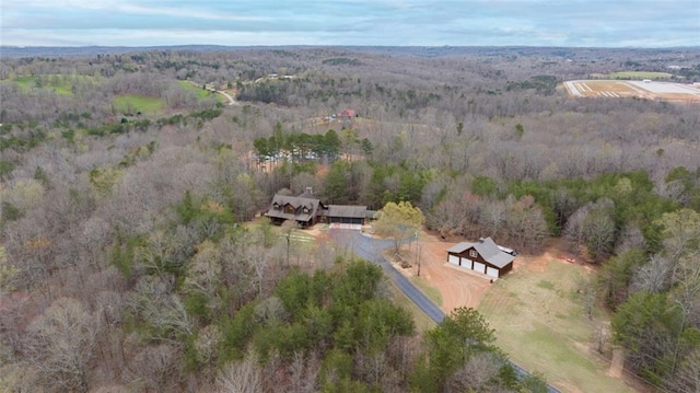 5505 Whitehall Rd, Lula, GA 30554 - bird's eye view with a view of trees and a rural view