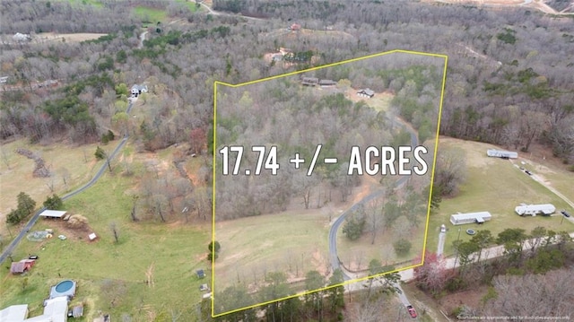 5505 Whitehall Rd, Lula, GA 30554 - drone / aerial view