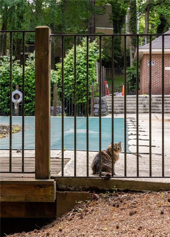 448 Teal Ct, Roswell, GA 30076 - view of pool with fence