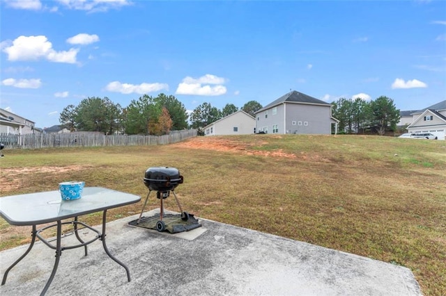 exterior space featuring grilling area