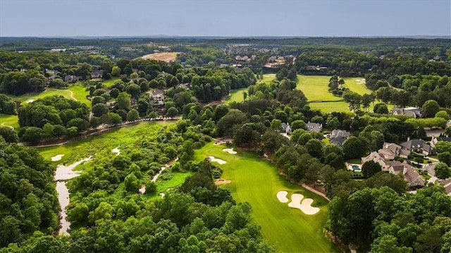 7025 Kettering Ln, Suwanee, GA 30024 - aerial perspective of suburban area with a local golf course