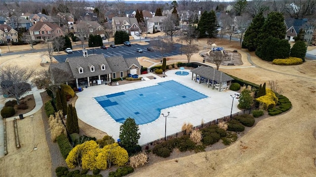 view of pool