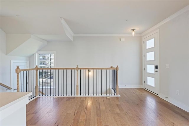 1030 Burnside Pl NW, Atlanta, GA 30318 - additional living space featuring hardwood / wood-style flooring and baseboards