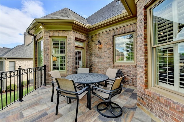8340 Royal Melbourne Way, Duluth, GA 30097 - view of patio / terrace with outdoor dining space