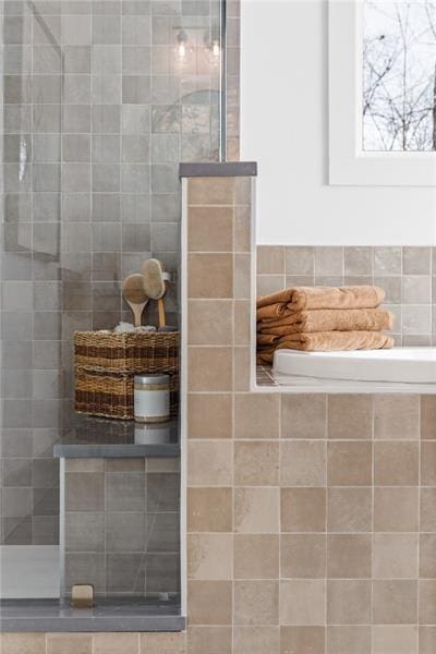 9110 Greenway Ct, Gainesville, GA 30506 - bathroom with a walk in shower