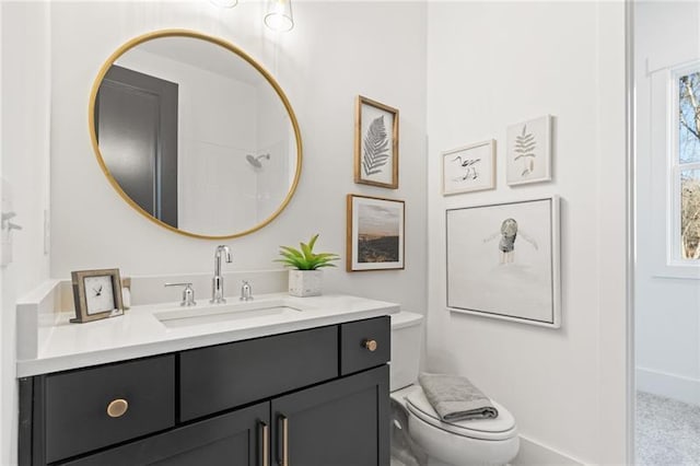 9110 Greenway Ct, Gainesville, GA 30506 - bathroom featuring toilet and vanity