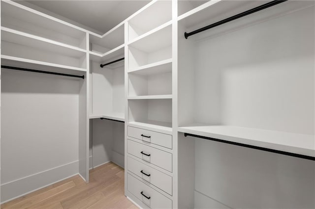 6178 Lake Lanier Height Rd, Buford, GA 30518 - walk in closet featuring light wood-style flooring