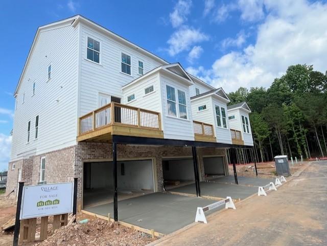 221 Village Overlook Unit H2, Canton, GA 30114 - aerial view of a pool