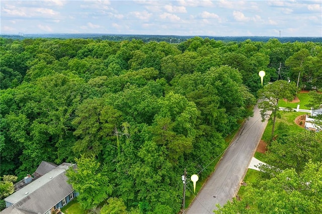 5680 Whitner Dr, Atlanta, GA 30327 - drone / aerial view of a heavily wooded area
