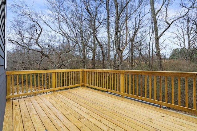 view of deck