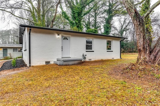 2162 Westover Dr, Atlanta, GA 30344 - view of front of property with brick siding and crawl space
