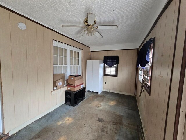 basement featuring heating unit and gas water heater