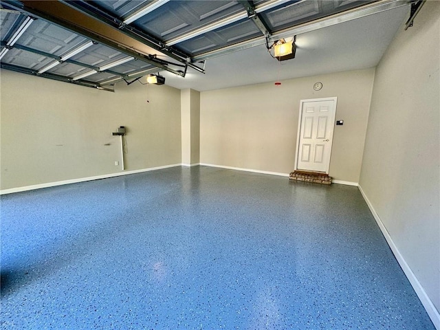 2822 Salem Oak Way, Duluth, GA 30096 - garage with a garage door opener and baseboards