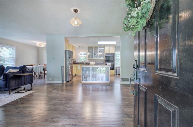 1837 Lochlomand Ln SE, Smyrna, GA 30080 - entryway featuring dark wood-type flooring, plenty of natural light, and baseboards