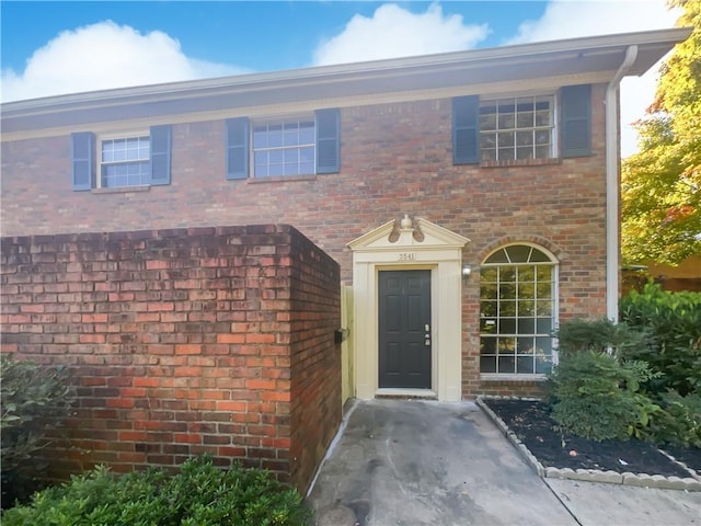 3541 Old Chamblee Tucker Rd Unit G, Atlanta, GA 30340 - view of front of home with brick siding