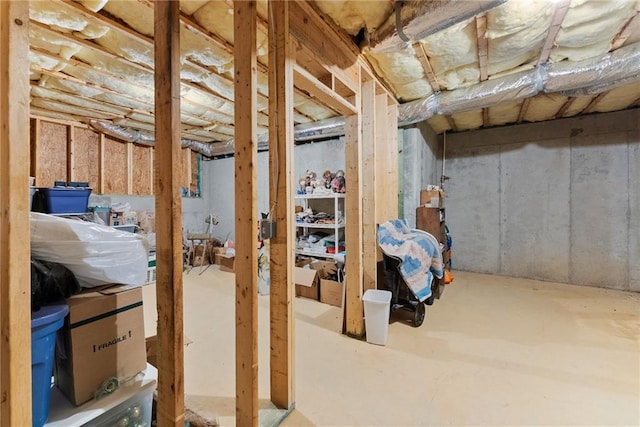 127 Walkabout Way, Dahlonega, GA 30533 - view of unfinished below grade area