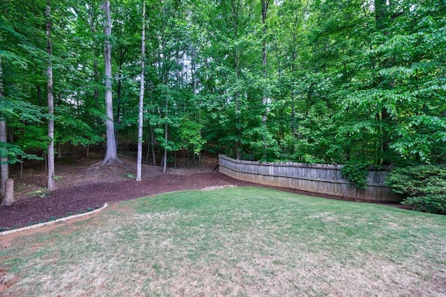 view of yard