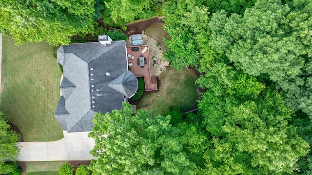 view of subject property
