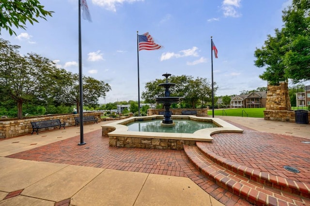 view of community