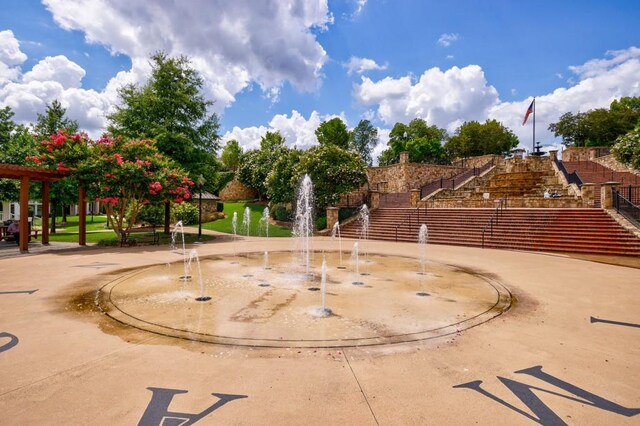 surrounding community with stairway