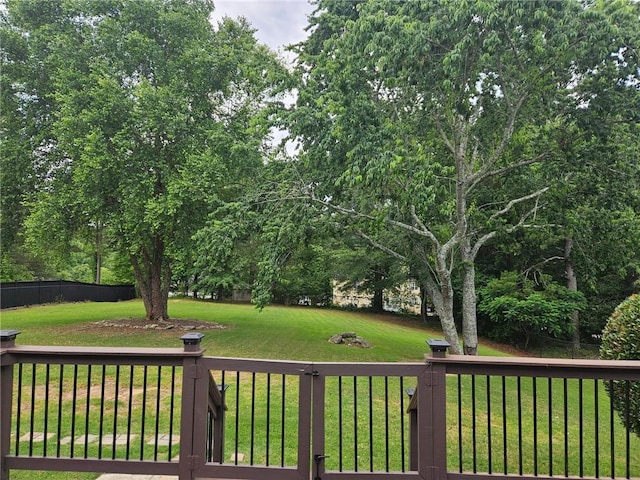 2467 Sky Valley Dr, Dacula, GA 30019 - deck with a lawn