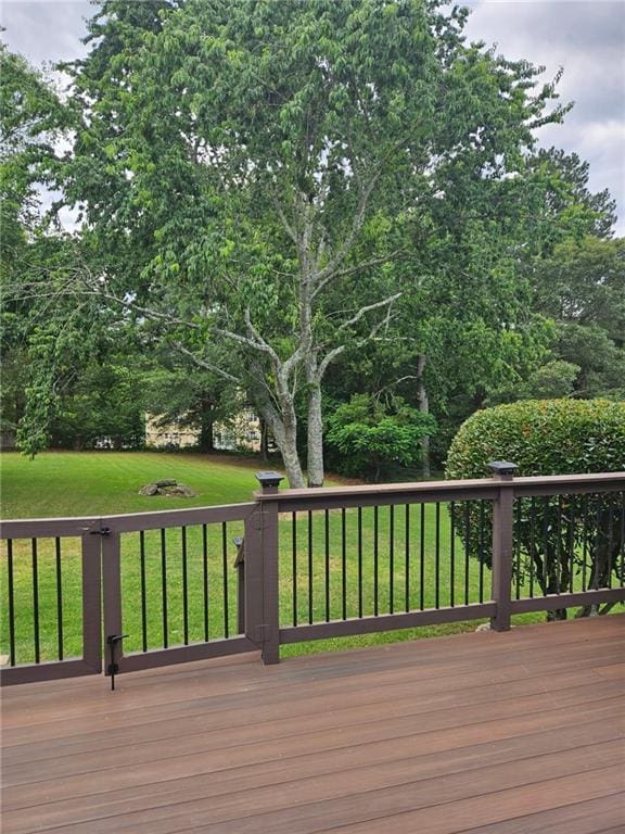 2467 Sky Valley Dr, Dacula, GA 30019 - wooden deck featuring a yard