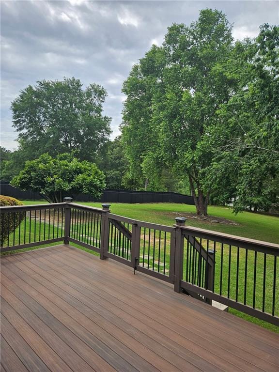 2467 Sky Valley Dr, Dacula, GA 30019 - view of wooden terrace