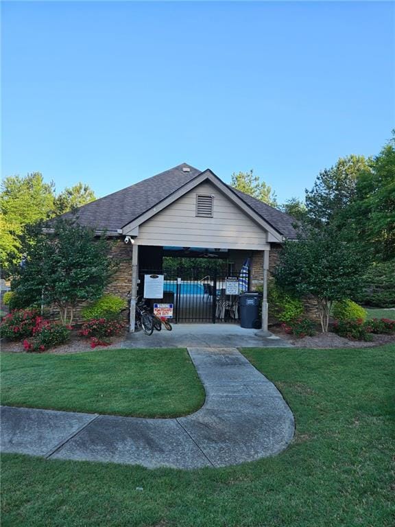 2467 Sky Valley Dr, Dacula, GA 30019 - view of home's community featuring a yard