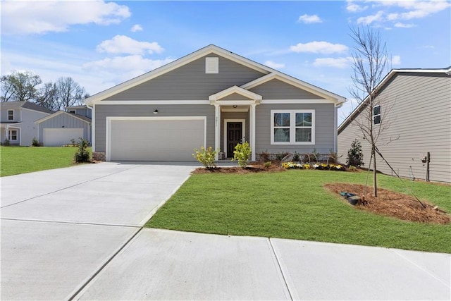 3011 Orwell Dr, Gainesville, GA 30507 - view of front of home featuring a garage, driveway, and a front lawn
