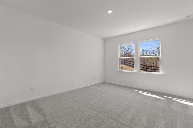 3011 Orwell Dr, Gainesville, GA 30507 - carpeted spare room with baseboards and recessed lighting