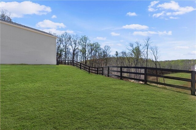 3011 Orwell Dr, Gainesville, GA 30507 - view of yard with fence