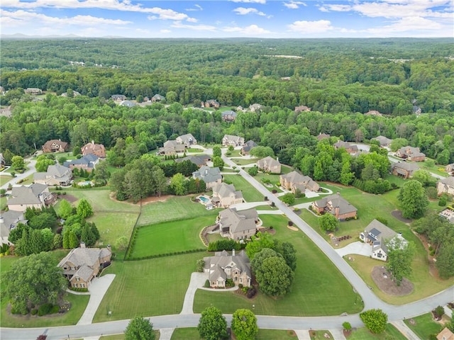 4729 Deer Creek Ct, Flowery Branch, GA 30542 - aerial perspective of suburban area with a forest