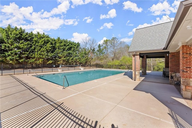 4729 Deer Creek Ct, Flowery Branch, GA 30542 - community pool featuring a patio area and fence