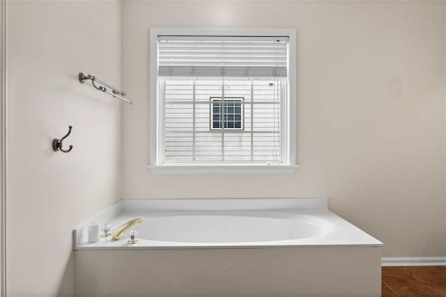 5156 Amberden Hall Dr, Suwanee, GA 30024 - bathroom featuring a garden tub
