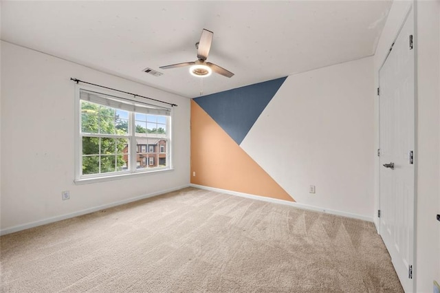 5156 Amberden Hall Dr, Suwanee, GA 30024 - carpeted spare room featuring ceiling fan and baseboards