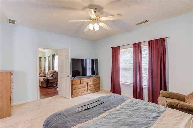 965 Under Ct, Sugar Hill, GA 30518 - bedroom with carpet floors, baseboards, and a ceiling fan