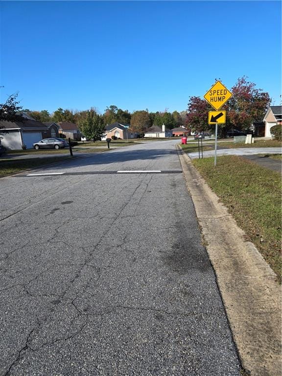 view of road