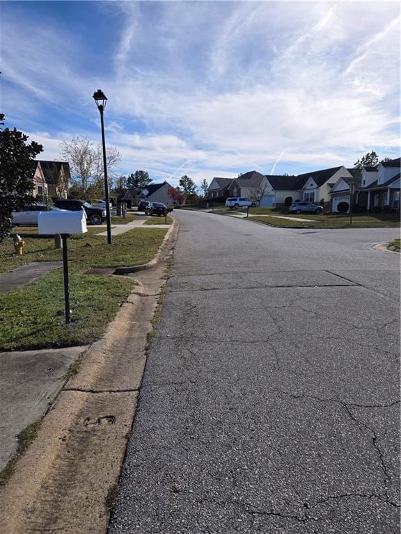 view of road