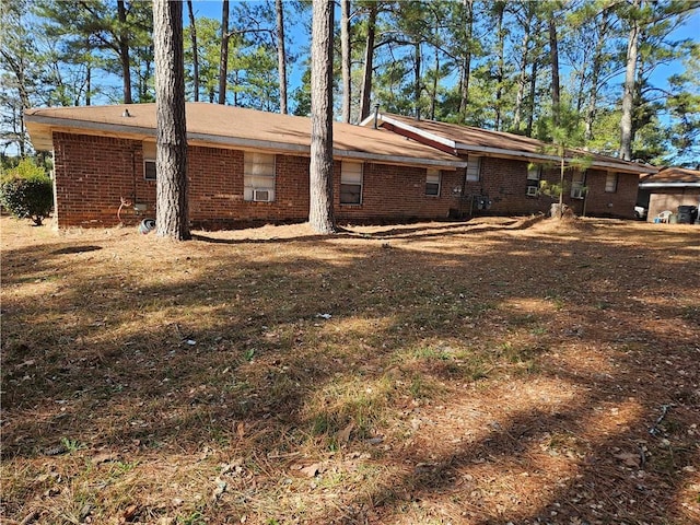 view of rear view of property