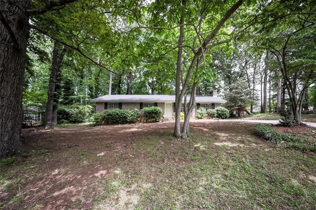 5666 Goldfield Dr, Acworth, GA 30102 - ranch-style house with brick siding