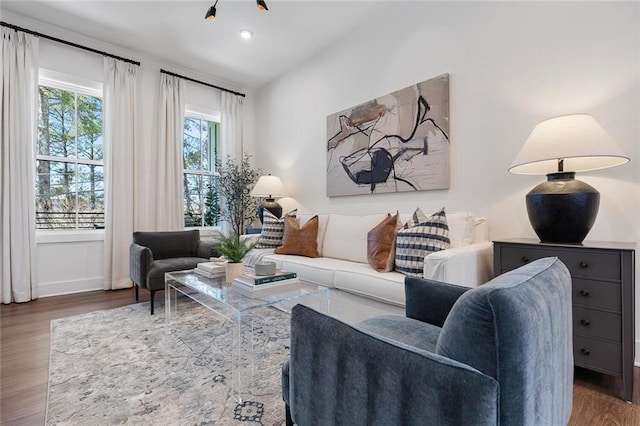 1408 Cozy Ct Unit 303, Atlanta, GA 30315 - living room with wood finished floors