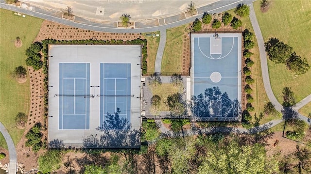 drone / aerial view