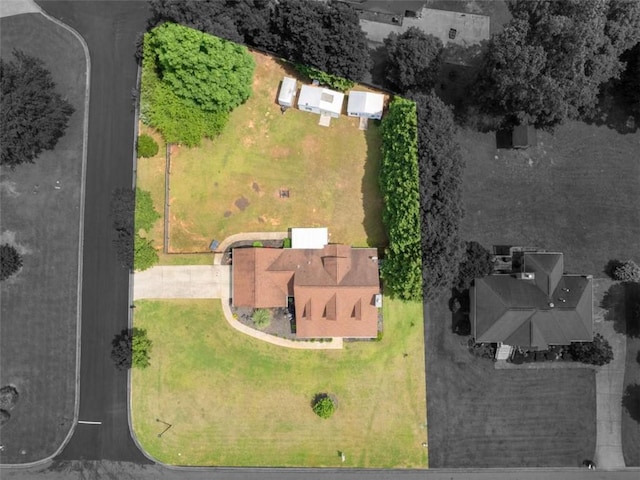 drone / aerial view